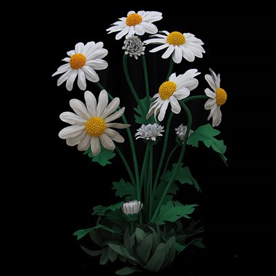 Suuri ulkoilma Eva Simulation Daisy Decoration Props